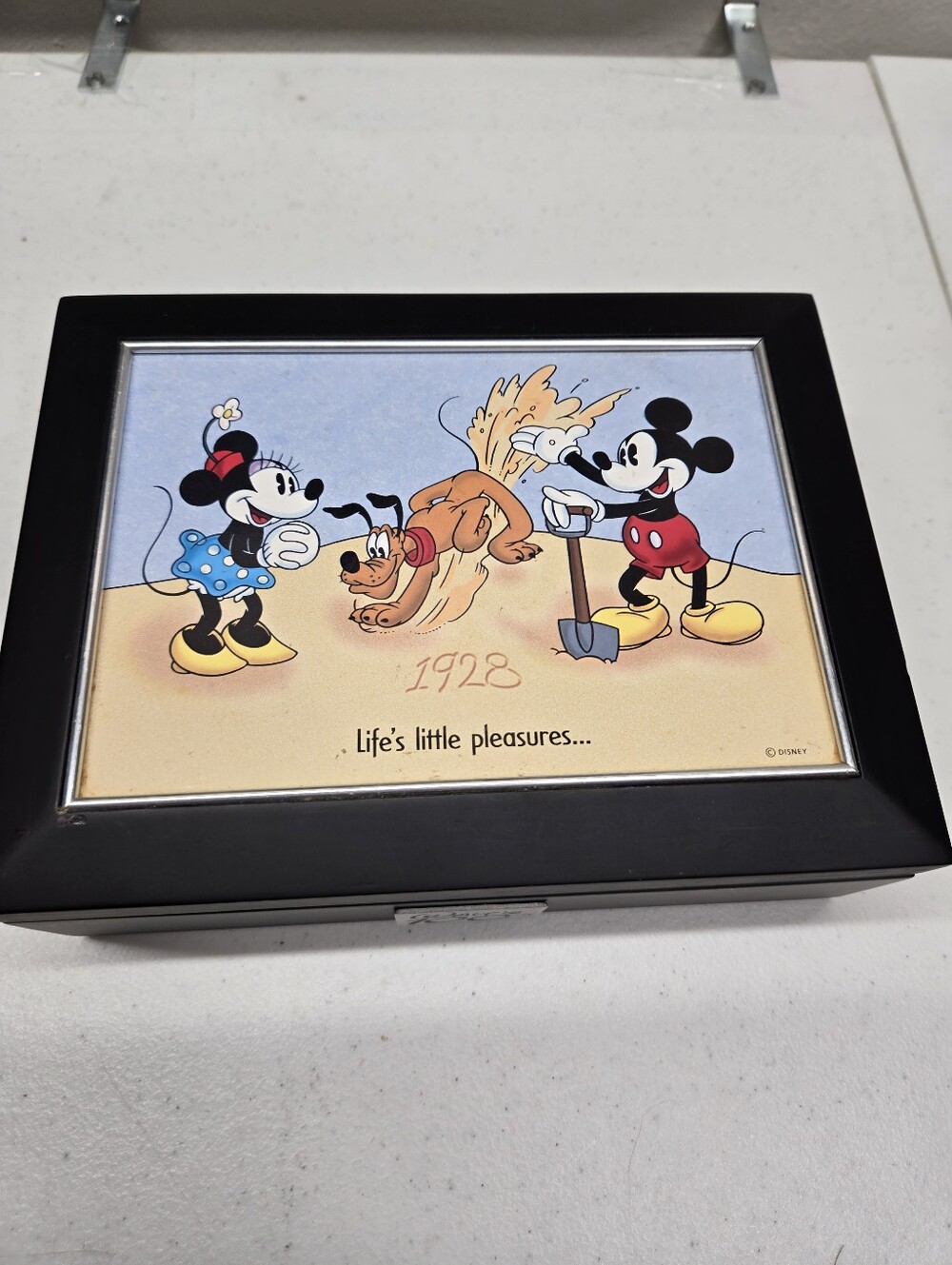WALT DISNEY 100th Mickey/Minnie Mouse Lifes Little Pleasures Jewelry/Trinket Box